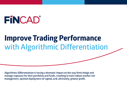 Improve Trading Performance with Algorithmic Differentiation eBook